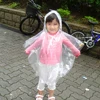 Translucent disposable rain poncho