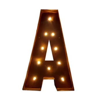 Metal Letter Words With Led Light Decorative Letters Led Light Decorative Metal Letters
