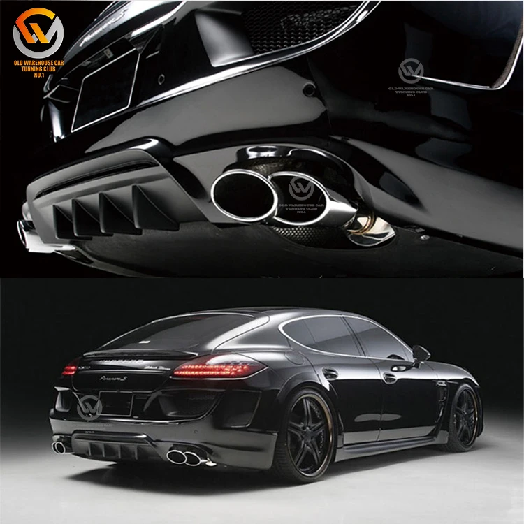 Car Auto Spare Parts Wd Type Glass Fiber Full Body Kit Set For Panamera