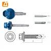 colorful hex head self drilling screw with hollow made in china