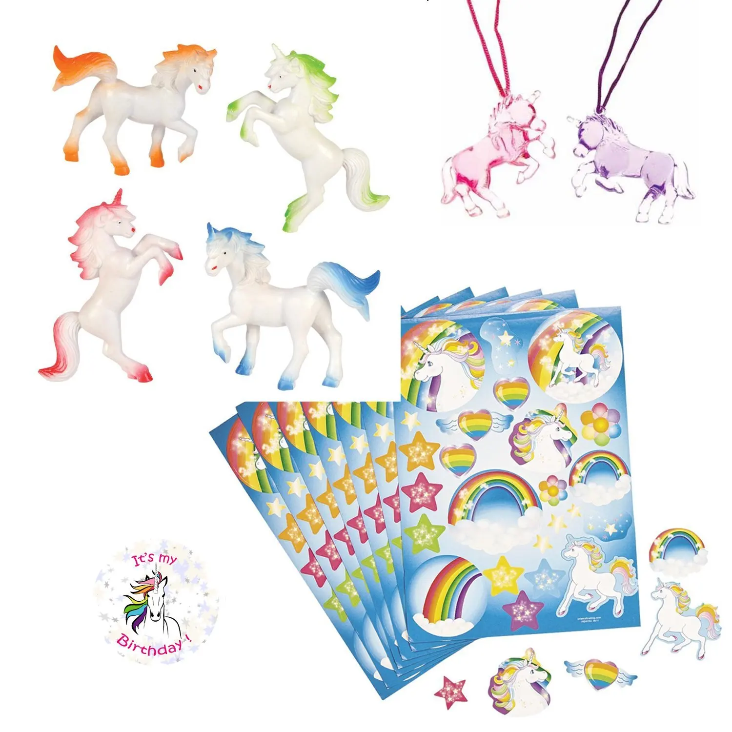 buy unicorn party favors for 12 unicorn necklaces 12 unicorn