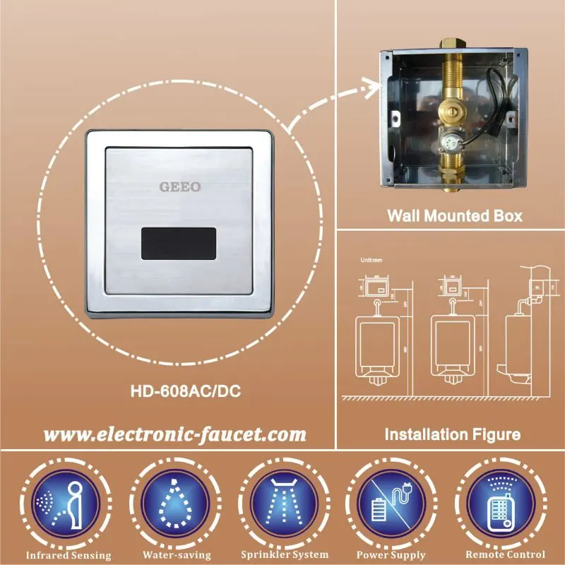 Urinal Pressure Flush Valve_HD608