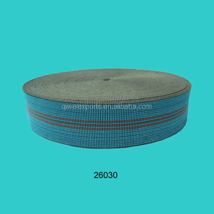 No.26030 elastic tapes,sofa belts,elastic belts,sofa elastic webbings