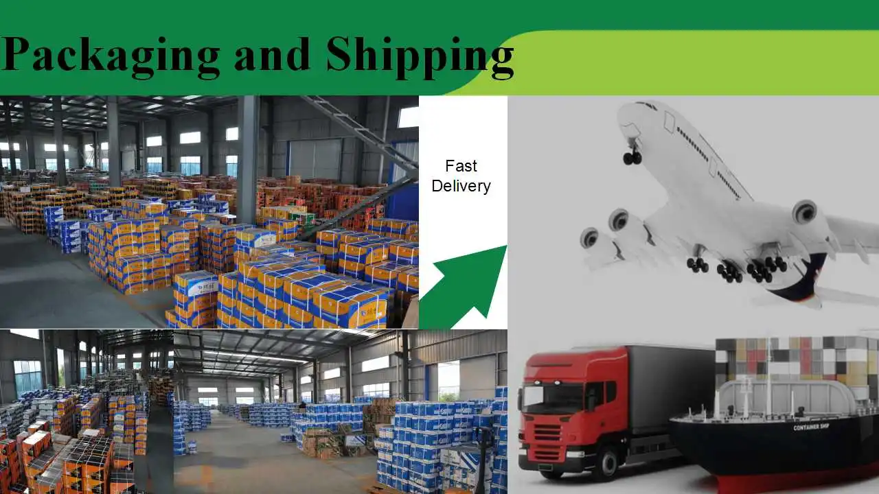 Packing and shipping