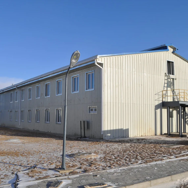 Fast construction storage house two story steel structure warehouse