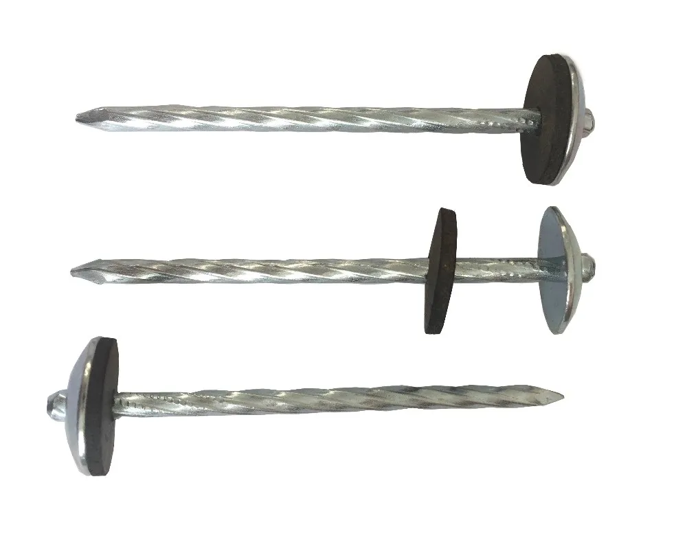 Rubber Washer For Roofing Screw Nails With Sizes And Different Zinc