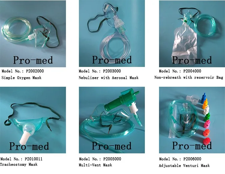 Medical Oxygen Mask Types