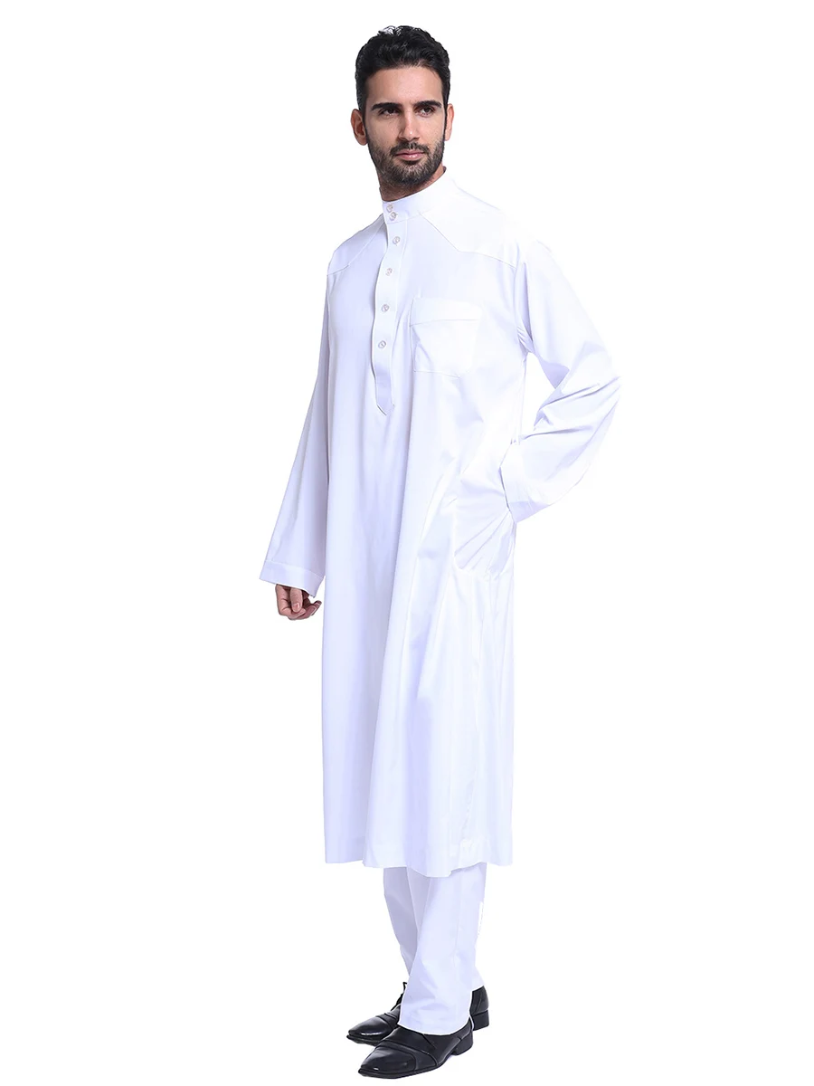 Traditional Iraqi Style Muslim Thobe Robe For Man - Buy Iraq Thobe ...