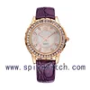 New year fashion quartz bear printing dial with diamonds brightly watches