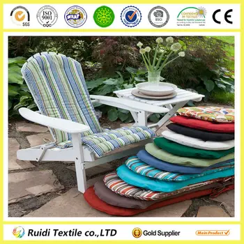 Outdoor All-weather Waterproof Adirondack Chair Cushion 
