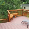 Hot sale wood plastic composite decking anti-skidding wpc board/gallery frame