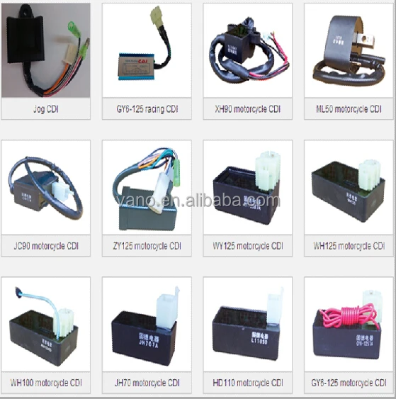 Wholesale 6pin YVR125 CDI for motorcycle YVR125