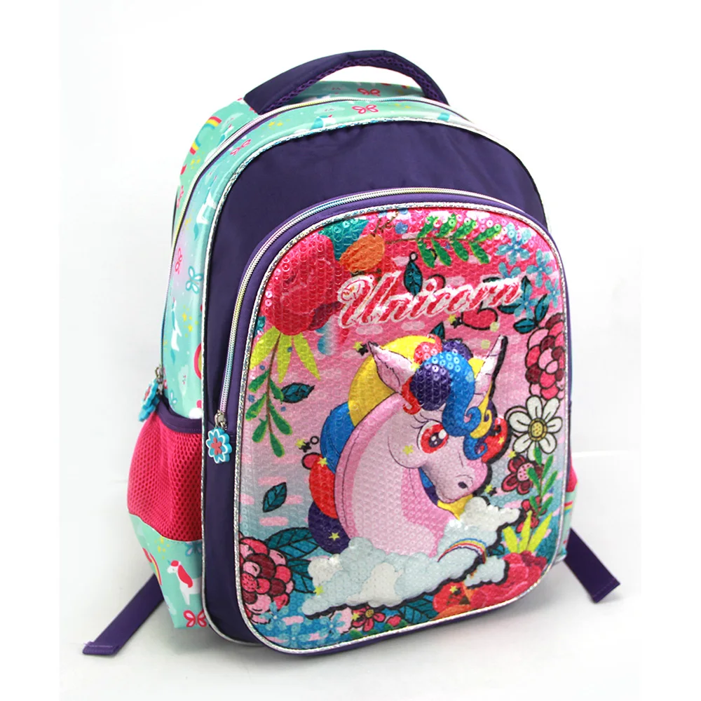 unicorn trolley school bolsa
