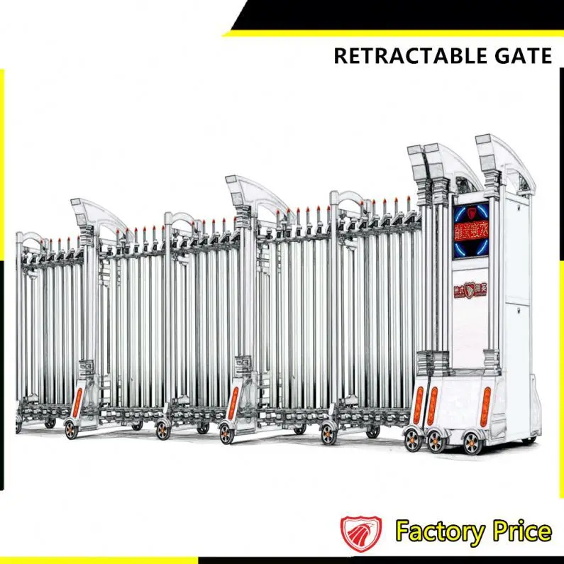 Electric Collapsible Door Front Grill Design House Designs
