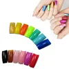 100 pcs/box Half Cover Designs False UV LED Gel Multi-color French Nail Tips