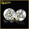 automatic machine cut cz round cubic zirconia diamond stone