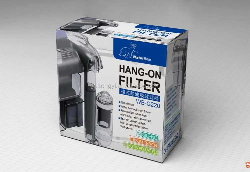 Cascade External Hang On Aquarium Filter With Replaceable Filter Material Buy Aquarium Filter