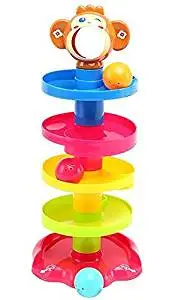 roll and swirl ball ramp