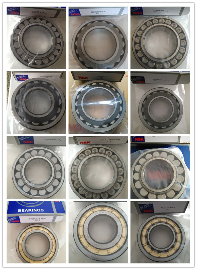 High precision Japan nsk bearing 29338 bearing 190x320x78 mm