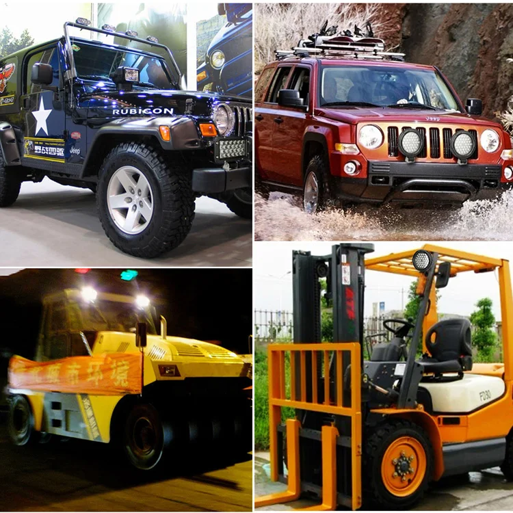 heavy duty offroad car light truck led lamp 45w led work light