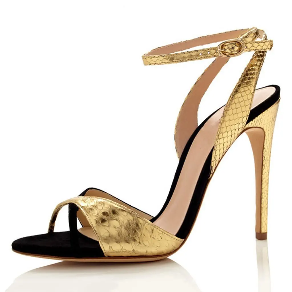 gold heels cheap
