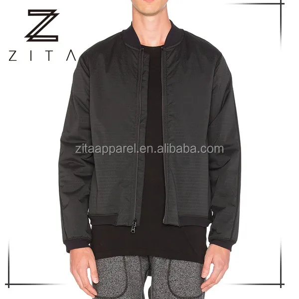 Wholesale Plain Black Polyester Training Sports Mens Bomber Jacket For Winter Buy Mens Bomber