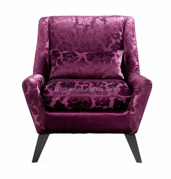 Purple Velvet Modern Accent Chair High Quality Elegant Armchair Buy Chair Purple Velvet Modern Accent Chair High Quality Elegant Armchair Product