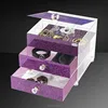 high end mass produce custom acrylic cube makeup organizer