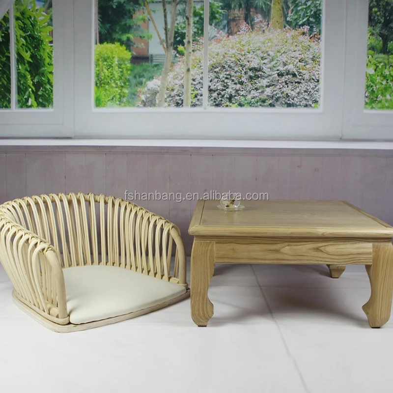 Unique Japanese Rattan Tatami Chair With Cushion For Living Room Buy