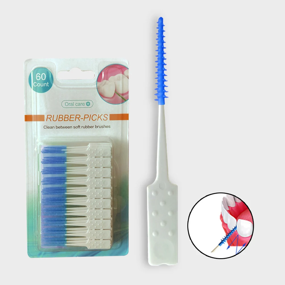 China Rubber Soft Picks Dental Brush Buy Interdental Brush Picks