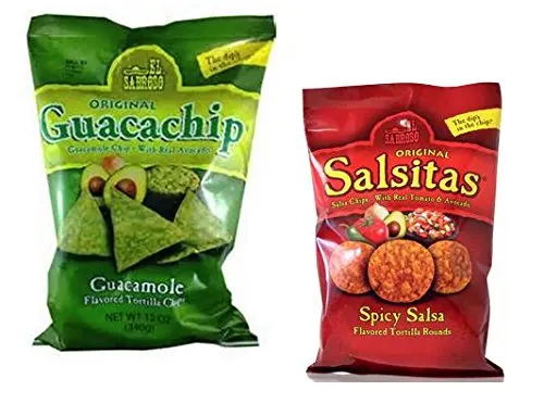 el sabroso guacamole chips