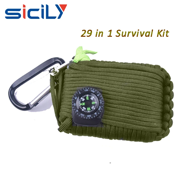 2018 Hot Selling Tactical Camping Gear 29 In 1 Emergency Survival Kit Buy Emergency Camping