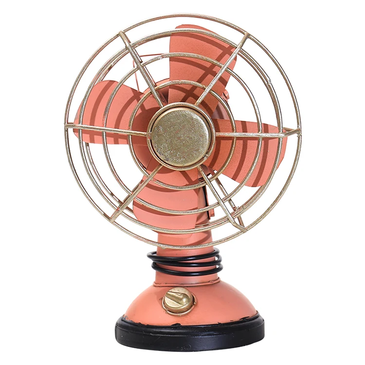 Retro Nostalgic Fan Ornaments Home Decoration Accessories Vintage Fan