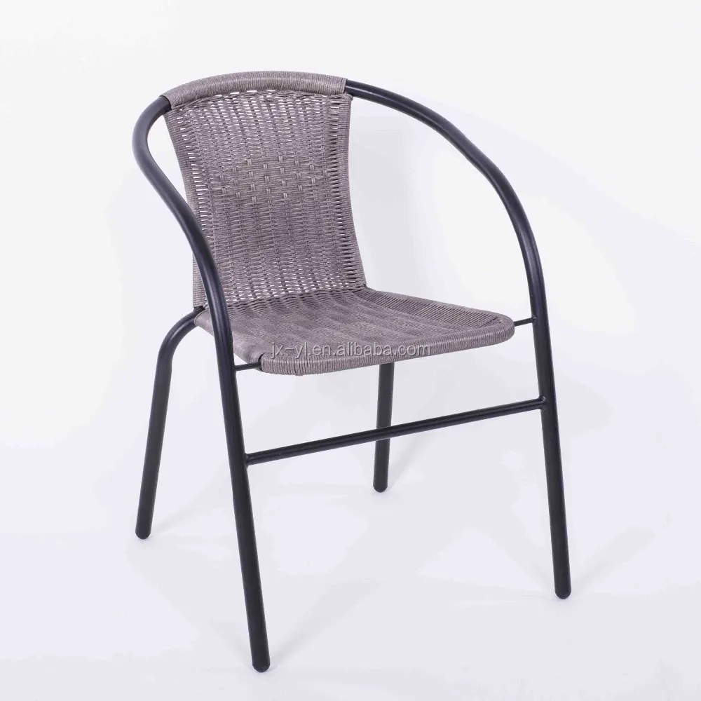 Outdoor Furniture Garden Steel Rattan Chair Buy Steel Rattan Chair