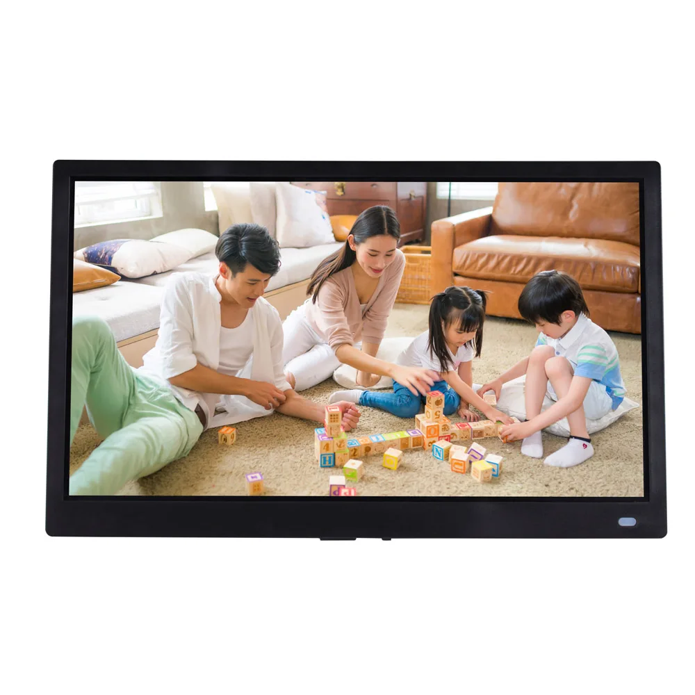 17 inch IPS panel HD video digital photo frame loop video picture digital album support 1080P 1920X1080