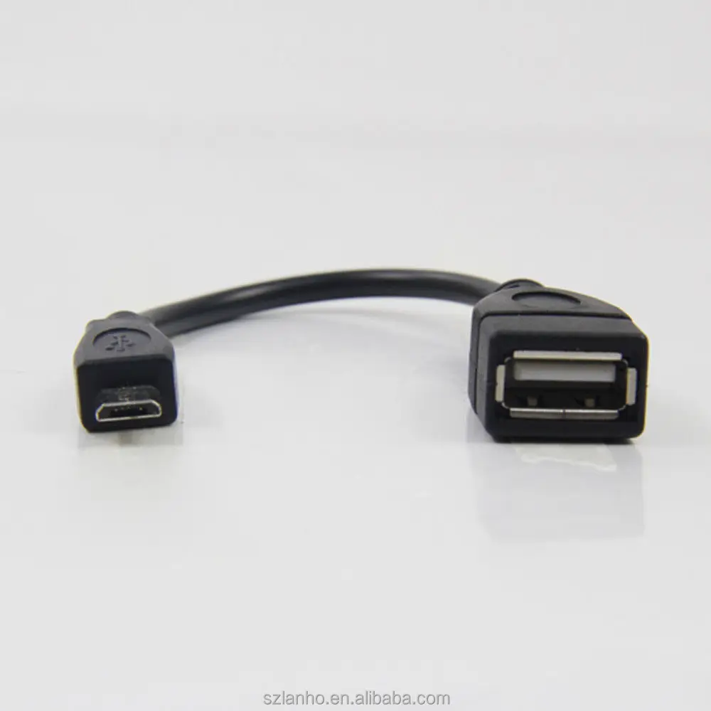 Micro Usb B Male To Usb 2.0 A Female Otg Host Converter Cable Adapter Buy Micro Usb Cable,Usb