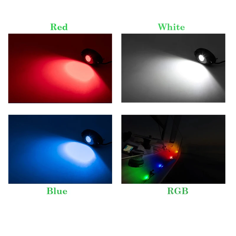 Wholesale Underbody Led Flood Boat Deck Light Under Car Led Rock Light