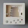 Plastic thermostat enclosure 86CM size with small LCD display and buttons