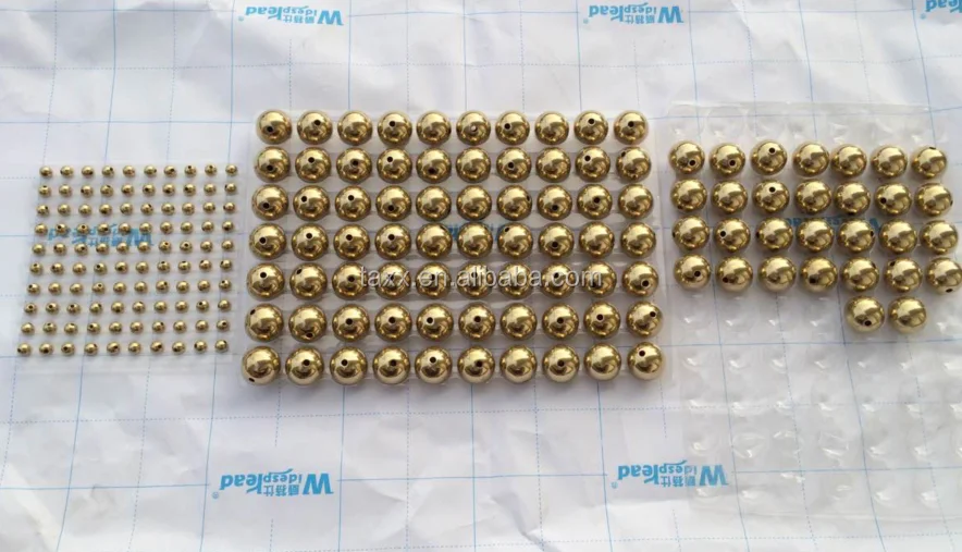 12mm Solid Brass Ball With M5 Screw Threaded Hole Buy Solid Brass