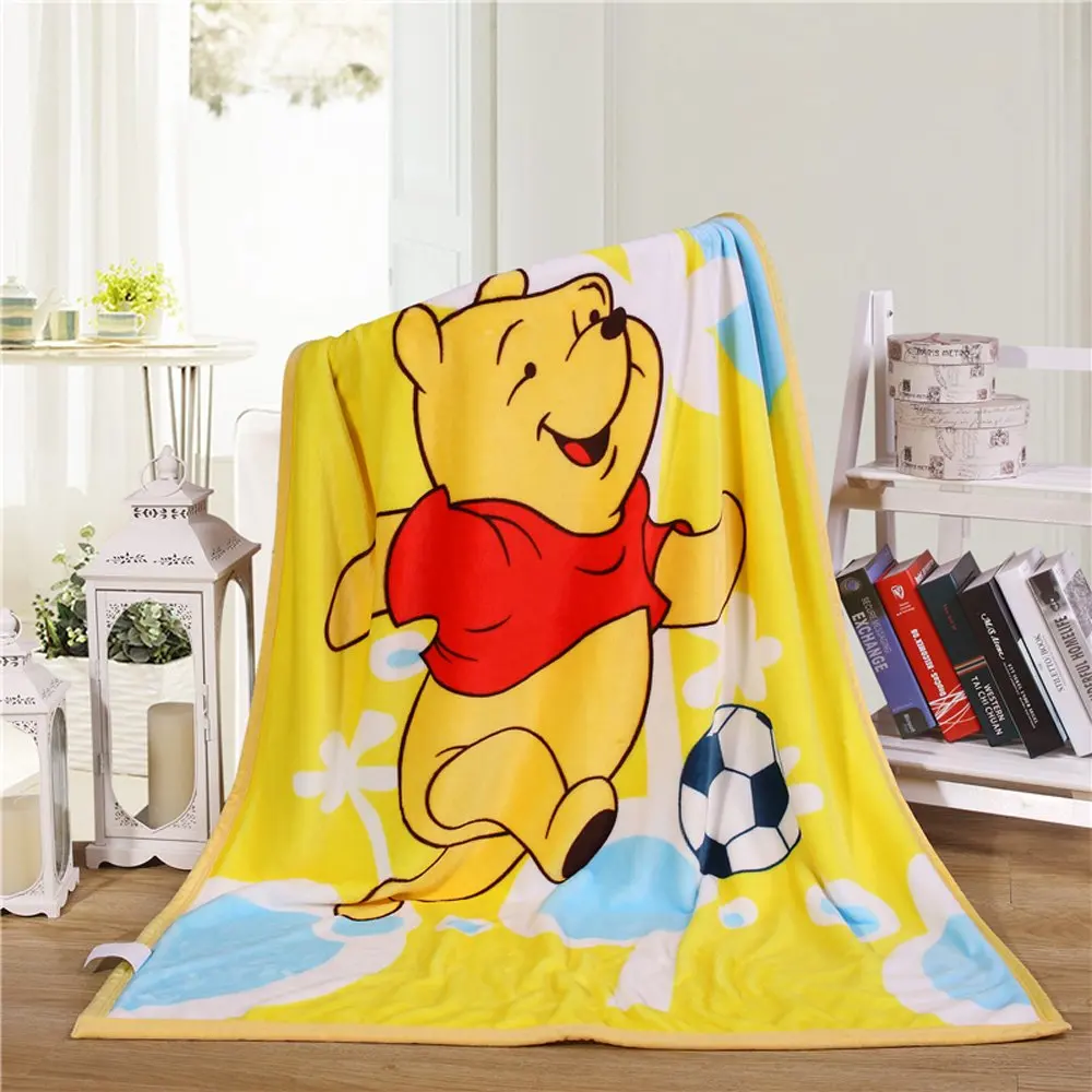 Buy Handcrafted Fleece Winnie The Pooh Blanket And Burp Rag Set In Cheap Price On Alibabacom