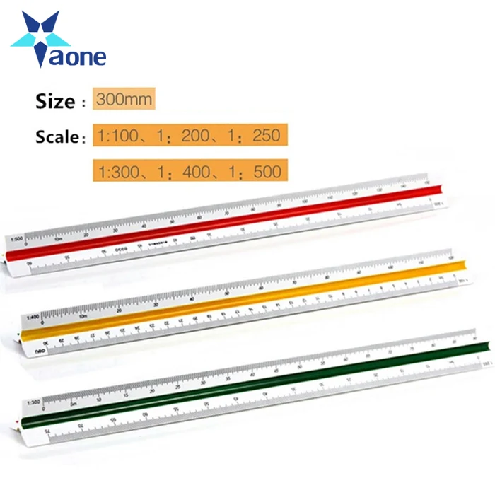 Architect Drafting Triangular Scale Ratio Aluminium Ruler Scales Buy Promotional Scale Ruler