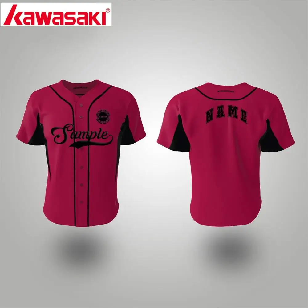 pink and black baseball jersey
