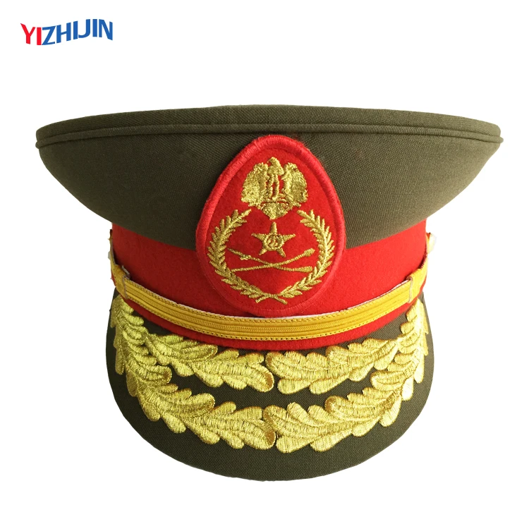 Customized Military Marine Corps Sergeant First Class Peaked Cap For ...