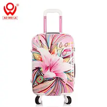 girly hard shell luggage