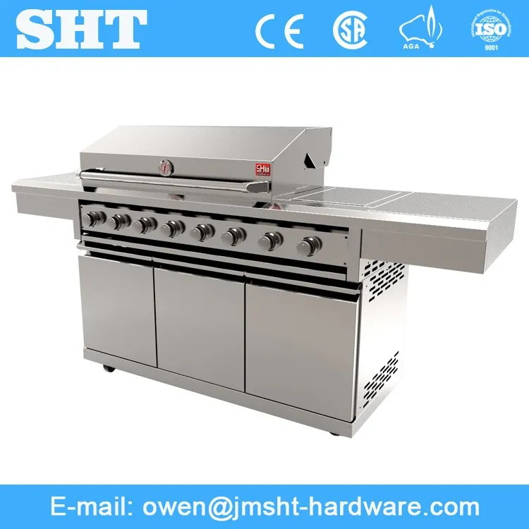 10 Years Bbq Factory All Stainless Steel Bbq With Smoke Extractor Buy