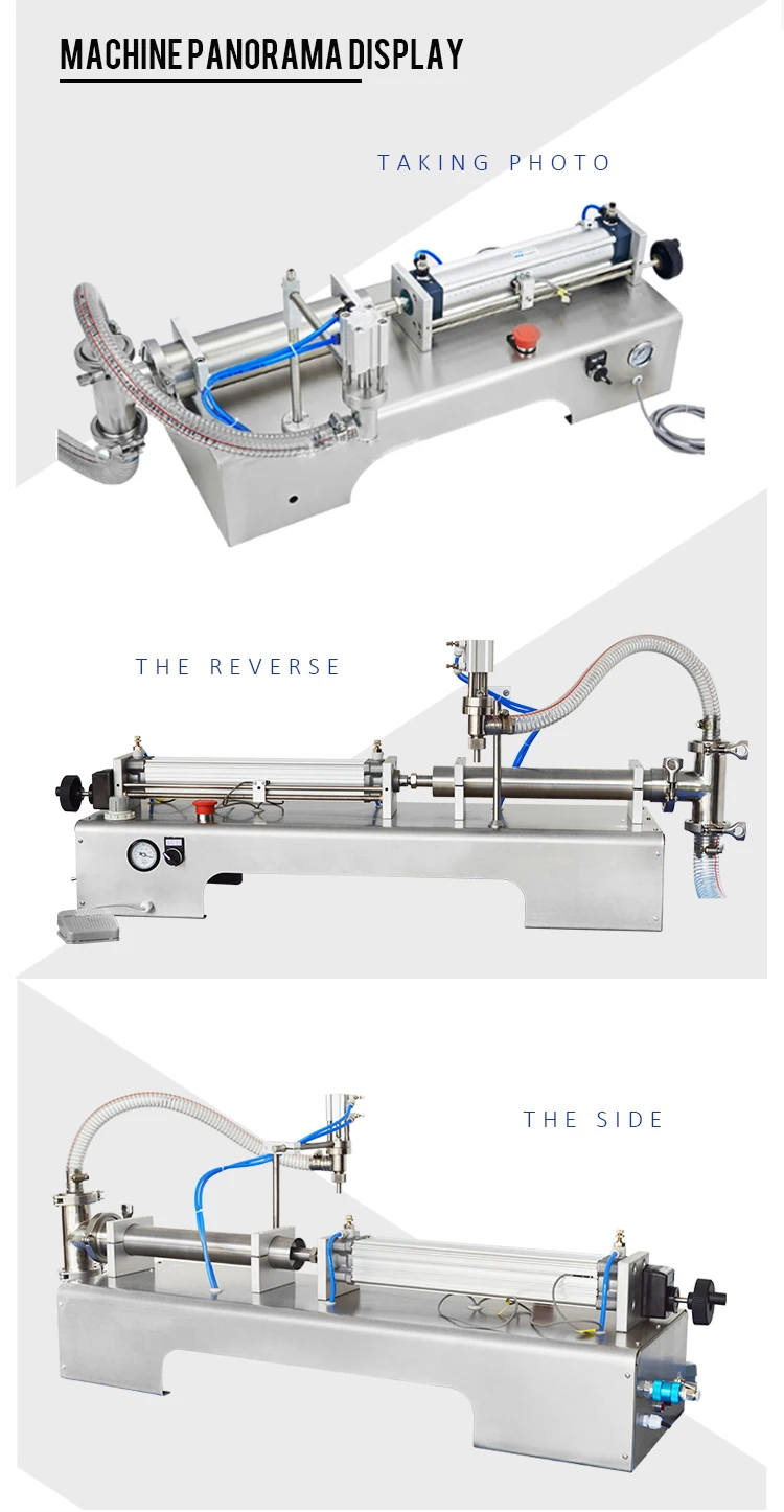 Semi-Automatic Piston Filling Machine for Free Flowing Liquids