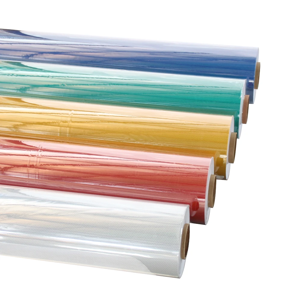 1.22mx45.7m 5-Year Warranty White for Avery Reflective Vinyl Sheet 3M Diamond Grade From China Premium Reflective Material