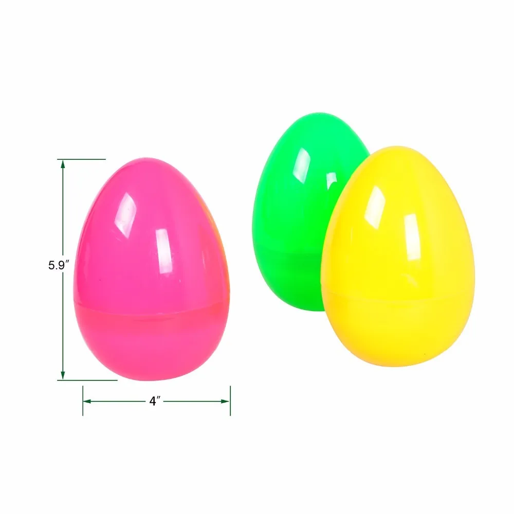 Large Plastic Egg,Jumbo Colorful Easter Eggs,Great Surprise Egg Empty Buy Large Plastic Egg