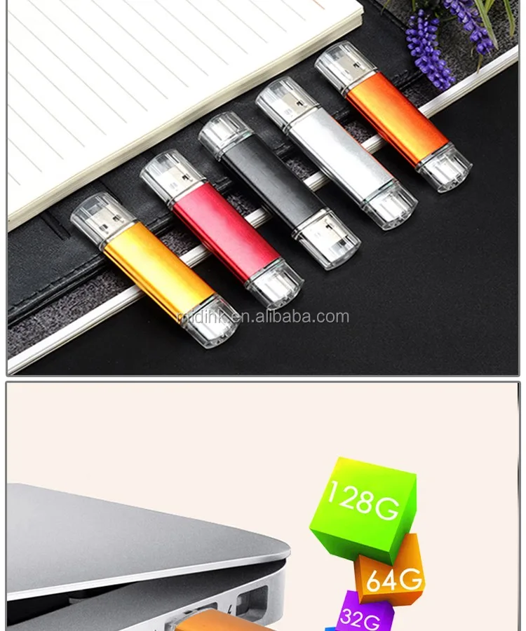 Multifunction Oem Mobile Phone Otg Usb Flash Drive/bulk 1gb Usb Flash