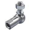 cheap price steel angle joint with threaded stud and spanner surface at the socket